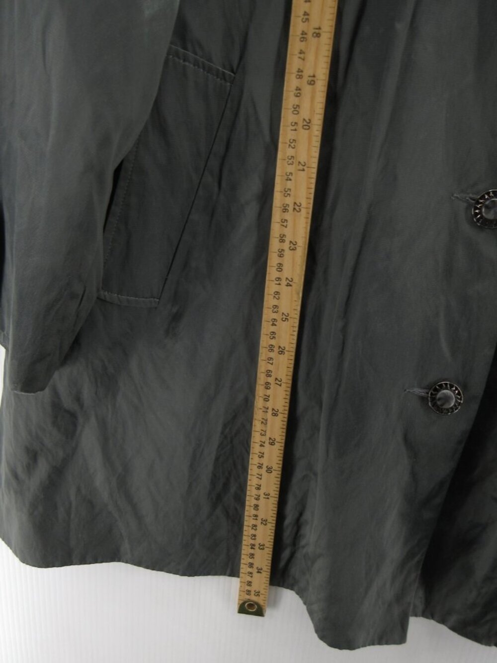 Travel Smith Jacket 3X Plus Rain Coat Swing Button Front Outdoor - Picture 4 of 11